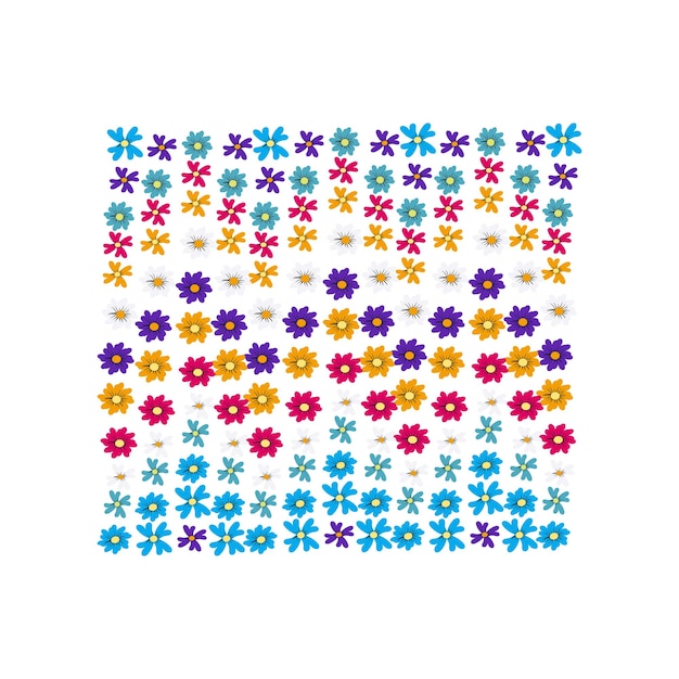 Коллаж мотивов вышивки